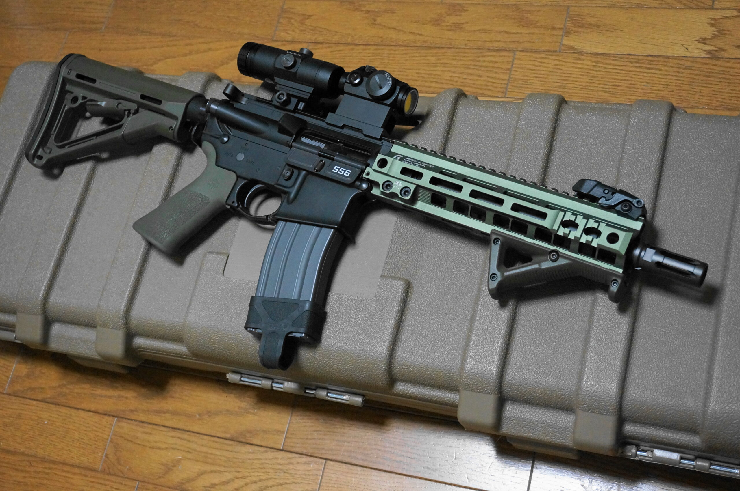 東京マルイMWS FBI HRT Geissele mk4 Federal OD - トイガン