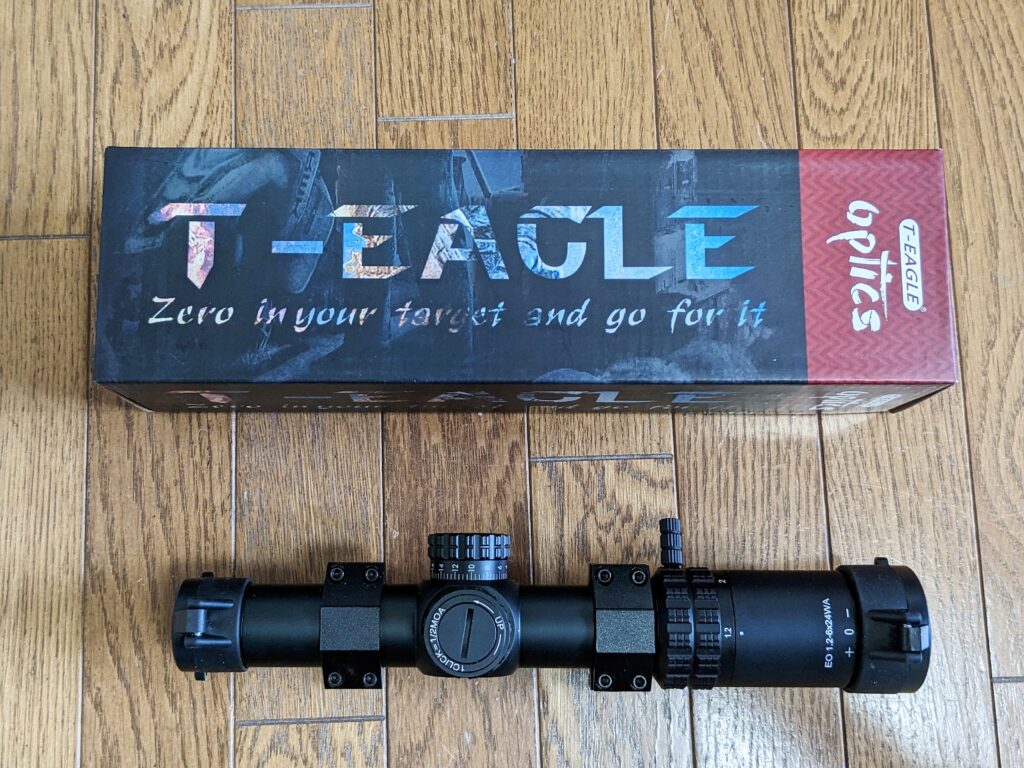T-EAGLE スナイパースコープ タンカラー T-EAGLE ライフルスコープ EO1.2-6x24WA | ゆるくサバイバル